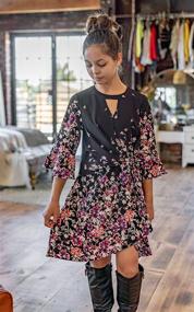 img 2 attached to 👗 Smukke Girls: Stunning Prints for Girls' Clothing - Choose from our Beautiful Options