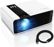 📽️ grc mini projector: portable 1080p hd movie projector with long-lasting led lamp, ideal for outdoor multimedia home theater with tv stick, video games & more logo