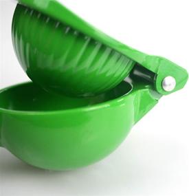 img 2 attached to 🍋 Manual Handheld Citrus Fruit Juicer - Heavy Duty Metal Squeezer Extractor for Fresh Juice, No Pulp, No Seeds - Ideal Tool for Home, Restaurant, Bar, Kitchen - Lemon, Orange, Lime