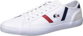 img 4 attached to Lacoste Sideline Sneaker: Stylish White Medium Men's Shoes and Fashion Sneakers