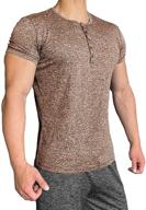 👕 stay stylish & comfortable: togym slim fit buttoned henley shirts logo