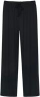 👖 men's sleepwear bottoms pajamas - wiwi bamboo clothing for sleep & lounge logo