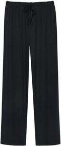 img 4 attached to 👖 Men's Sleepwear Bottoms Pajamas - WiWi Bamboo Clothing for Sleep & Lounge