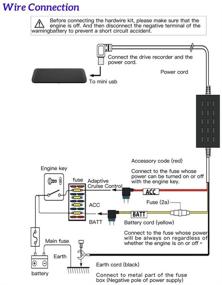 img 3 attached to 🔌 Enhance Your Mirror Dash Cam with the WOLFBOX Multifunctional Hardwire Kit