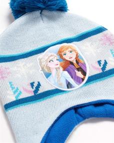 img 1 attached to 🧤 Детские зимние перчатки-варежки Disney Frozen для девочек - аксессуары для холодной погоды