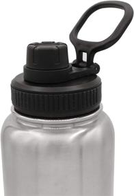 img 2 attached to 🍶 808 Sport Spout Lid: Wide Mouth Hydro Flask Bottles Replacement, Easy-Carry Accessory with Large Handle - 2 Pack