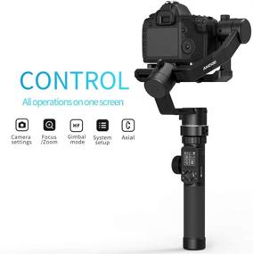 img 1 attached to FeiyuTech AK4500 3-Axis Gimbal Stabilizer for Mirrorless & DSLR Cameras: Sony A7M3, A7R3, Canon 1DX, 6D, 5D IV, Panasonic GH5, GH5S, Nikon D850 | Versatile Structure, 4.6kg Payload with Follow Focus & Remote Control