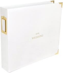 img 1 attached to 📸 Project Life 380472: Designer Gold Foil 12x12 Album - Perfect for Southern Weddings!