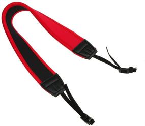 img 2 attached to Canon Camera Red Neoprene Padded Shoulder Neck Strap - EarlyBirdSavings for Enhanced Comfort and Savings