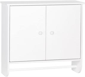 img 4 attached to RiverRidge Medford Bathroom Cabinet White