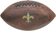 🏈 9-inch nfl new orleans saints color logo football logo