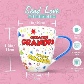 img 1 attached to Love Mug: Grandpa Mug - The Perfect Christmas Gift for Grandpa from Grandchildren, Son, Daughter | Best Grandpa Coffee Cup and Ideal Christmas Present for Grandpa!