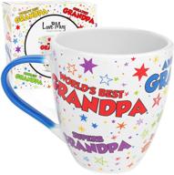 love mug: grandpa mug - the perfect christmas gift for grandpa from grandchildren, son, daughter | best grandpa coffee cup and ideal christmas present for grandpa! logo