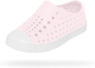 👟 junior mlkpnk girls' athletic shoes - native jefferson sneaker logo