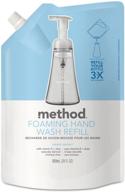 save big with method foaming hand wash refill pouch, sweet water, 28 fl oz logo