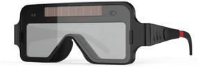 img 4 attached to 🔥 YESWELDER True Color Solar Powered Auto Darkening Welding Goggles: Enhanced Vision & Safety for TIG MIG MMA Plasma Welding with 2 Sensors