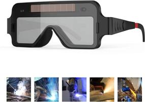 img 3 attached to 🔥 YESWELDER True Color Solar Powered Auto Darkening Welding Goggles: Enhanced Vision & Safety for TIG MIG MMA Plasma Welding with 2 Sensors