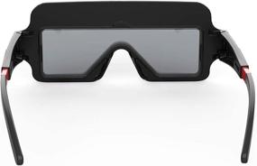 img 1 attached to 🔥 YESWELDER True Color Solar Powered Auto Darkening Welding Goggles: Enhanced Vision & Safety for TIG MIG MMA Plasma Welding with 2 Sensors