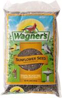 🐦 wagner's 52023 black oil sunflower seed wild bird food, 5-pound bag: high-quality nutrition for your feathered friends logo