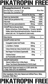 img 3 attached to Evlution Nutrition ENGN Shred Pre Workout Powder: Unleash Energy in 30 Servings with Blue Raz Flavor!