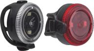 🚲 enhance your safety with blackburn click front + rear bike set light logo