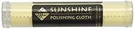 ⚱️ sunshine polishing cloth for sterling silver, gold, brass and copper: packaged in tube (1 quantity) logo