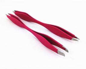 img 3 attached to Yueton Double End Precision Tweezers Set: Perfect for Eyebrow Shaping and Ingrown Hair Removal