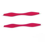 yueton double end precision tweezers set: perfect for eyebrow shaping and ingrown hair removal logo