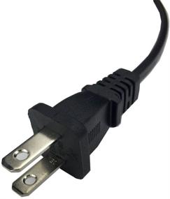 img 2 attached to 🔌 1ft Toptekits Short US Power Extension Cord - US AC 2-Prong Male/Female Cable