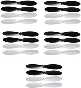 img 1 attached to 🚁 Hubsan X4 H107 Propeller Blades Props 5x COMBO Propellers - USA SHIPS B&W