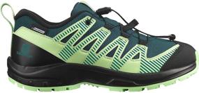 img 4 attached to Salomon Trail Running Black Unisex Girls' Shoes in Athletic