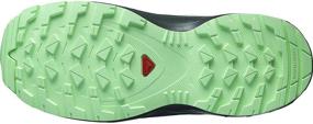 img 1 attached to Salomon Trail Running Black Unisex Girls' Shoes in Athletic