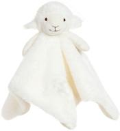 🐑 apricot lamb luxury snuggle plush white lamb sheep infant stuffed animals security blanket nursery character blanket: soft comfort for your little one (white lamb, 14 inches) logo