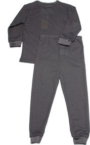 img 1 attached to Boys Thermal Long Underwear Navy Boys' Clothing at Active