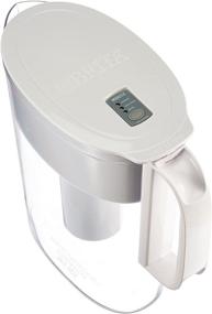 img 1 attached to 🚰 Brita Metro White 5-Cup Water Filter Pitcher with Standard Filter - BPA Free