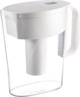 🚰 brita metro white 5-cup water filter pitcher with standard filter - bpa free logo