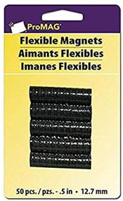 img 1 attached to 🧲 0.5 Inch ProMag Flexible Magnets - 457450