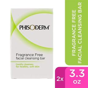 img 2 attached to pHisoderm Fragrance Free Facial Cleansing Bars - Pack of 2, 3.3 oz Bars: Gentle & Effective Skincare