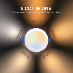 img 2 attached to 🌡️ Temperature Selectable Ultra-Thin Recessed Downlight