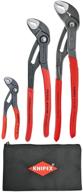 🔧 набор инструментов knipex tools cobra из 3 предметов с органайзером для хранения: эффективный и универсальный (87 01 125, 87 01 250, 87 01 300, 9k 00 90 12 us) (9k0080122us) логотип