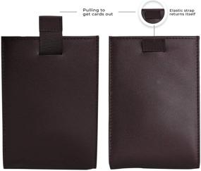 img 3 attached to 🔒 Ultimate Protection with Avera Genuine Leather Minimalist Blocking Men's Accessories