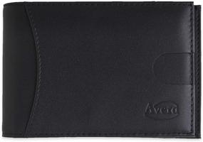 img 4 attached to 🔒 Ultimate Protection with Avera Genuine Leather Minimalist Blocking Men's Accessories