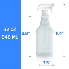 img 1 attached to Optimized Plastic Spray Bottles: Enhanced Sprayers and Solutions