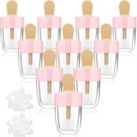 ice cream container refillable cosmetic lipstick logo