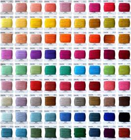 img 3 attached to 🌈 108 Pcs 8m Mercerized Embroidery Floss bobbins - Rainbow Color Embroidery Thread Set - Cross Stitch Friendship Bracelets - Crafts Floss - Includes Free Set of Tool Kits