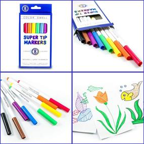 img 2 attached to Color Swell Washable Markers Classrooms Scrapbooking & Stamping