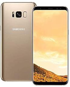 img 4 attached to Renewed Samsung Galaxy S8+ Maple Gold 64GB Fully Unlocked