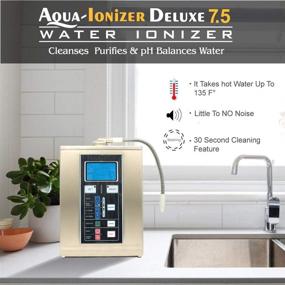 img 2 attached to 🚰 Aqua Ionizer 7.5 Deluxe - Alkaline Water Ionizer