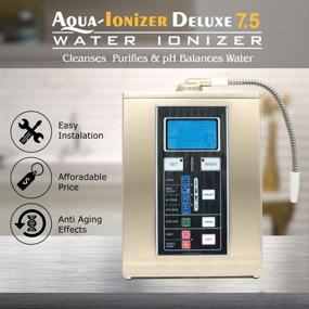 img 3 attached to 🚰 Aqua Ionizer 7.5 Deluxe - Alkaline Water Ionizer
