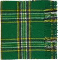 🧣 black watch lambswool tartan scarf: essential men's accessory in scarves logo